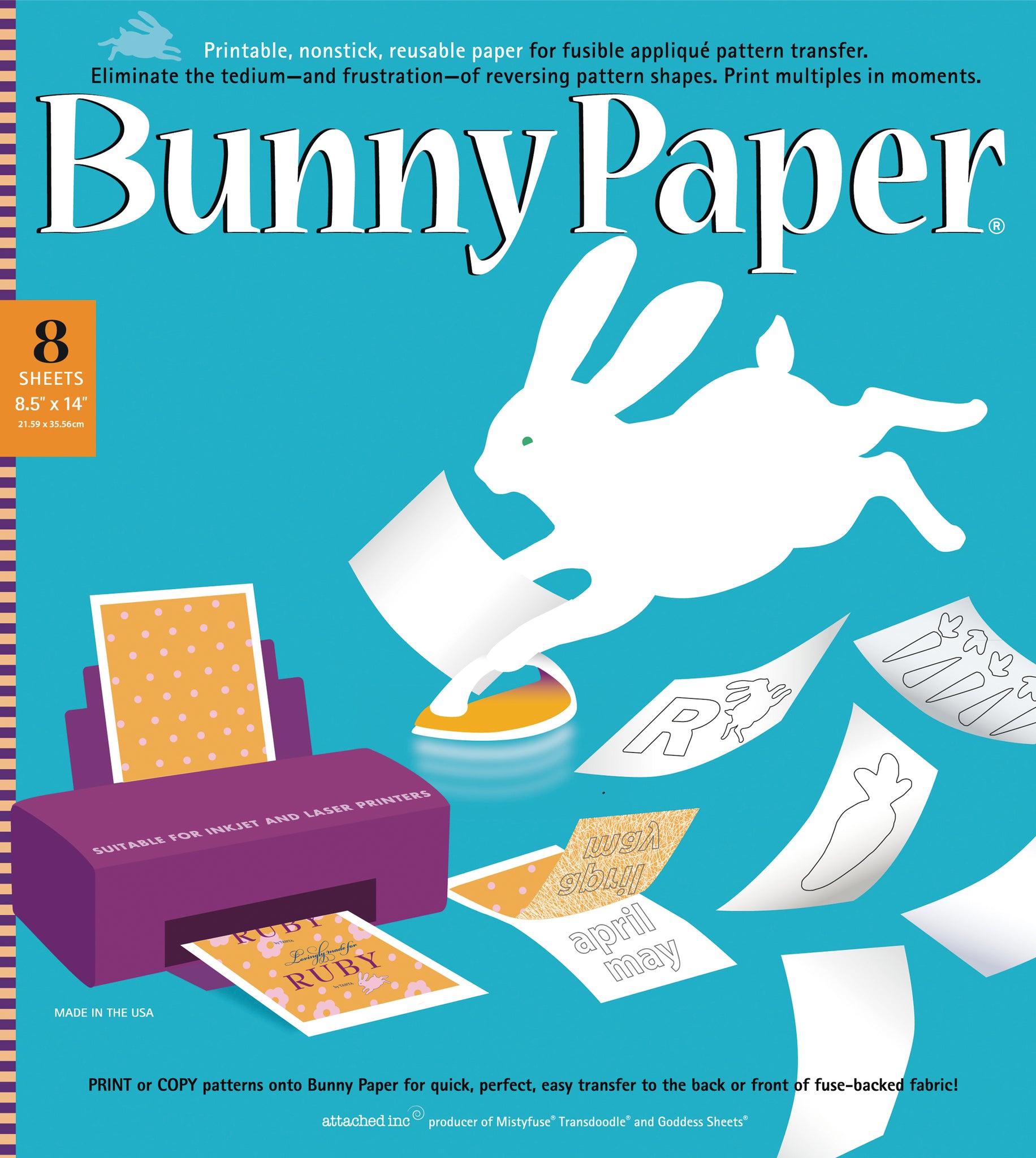 Bunny Paper 8 Sheet Package